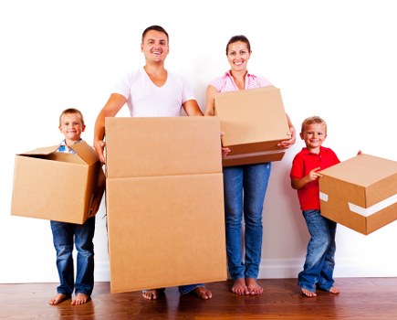 Moving truck service for Highbury residential streets