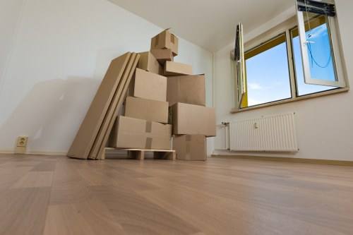 Local movers handling a residential relocation in Highbury