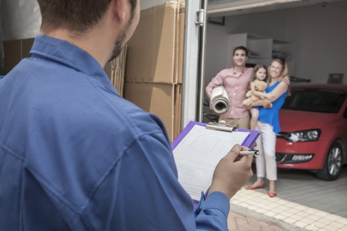 Local removal company handling access challenges in Highbury