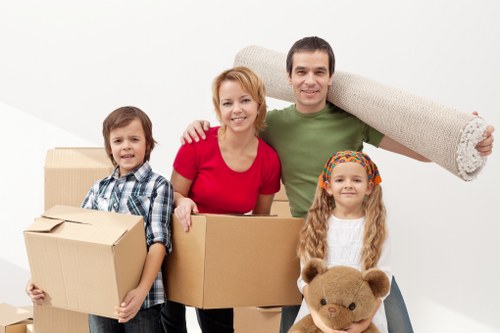 Careful loading support for residential and business moves in Highbury