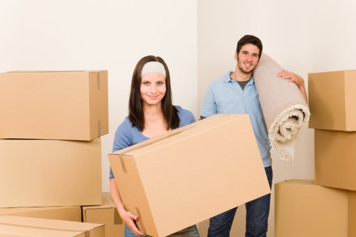 Careful furniture handling during a Highbury relocation